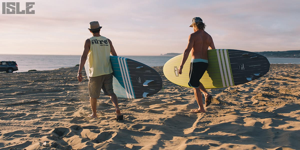 Paddle board friends