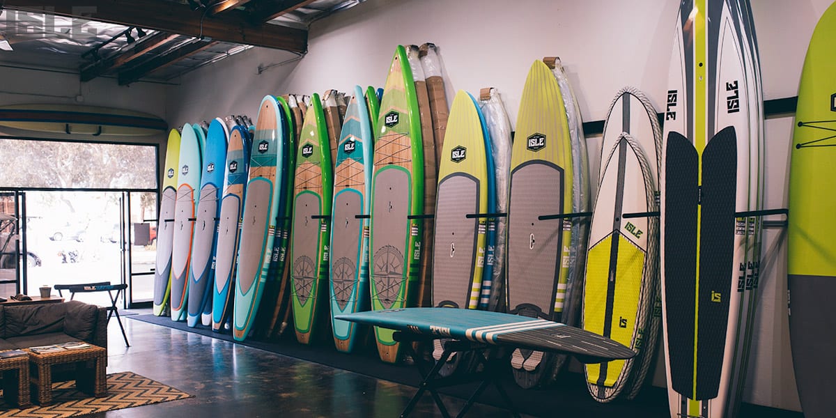 ISLE Surf & SUP San Diego board room