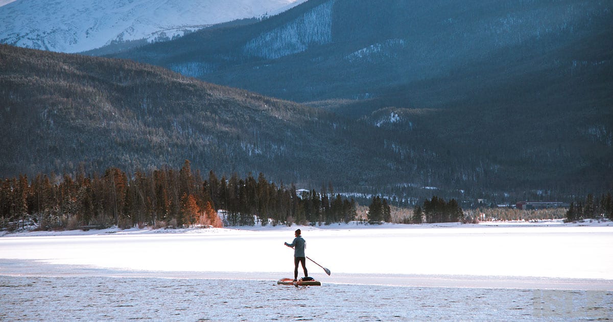 This is Why You Should SUP in the Winter