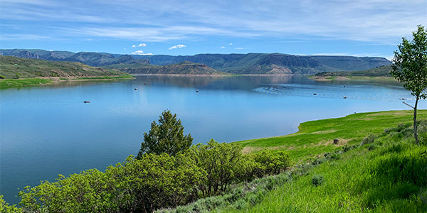 paddle boarding colorado blue mesa reservoir