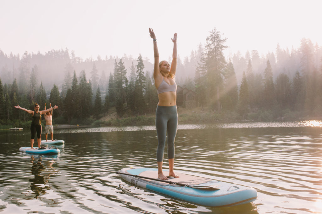 stand up paddleboard yoga