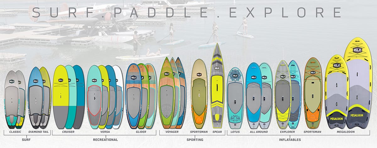 ISLE paddle boards