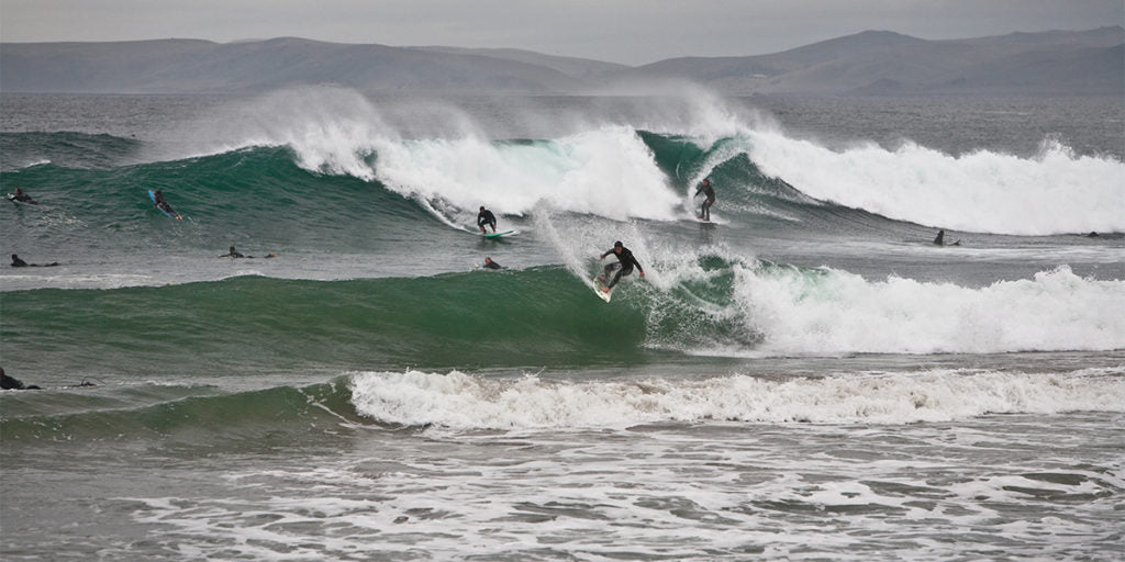 Surf Etiquette surf at the right spot