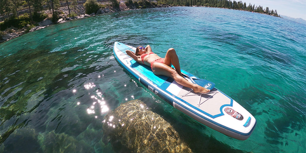 paddle boarding lake tahoe