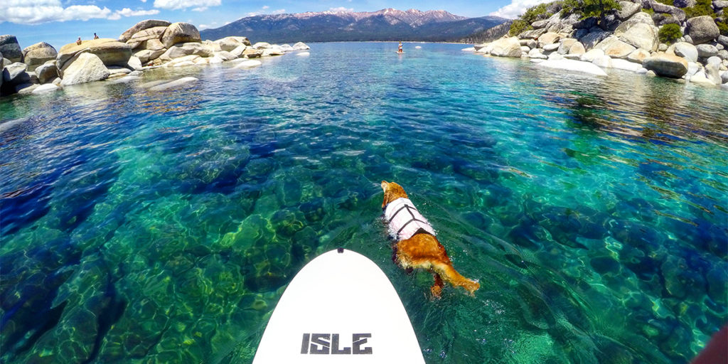 paddle boarding lake tahoe