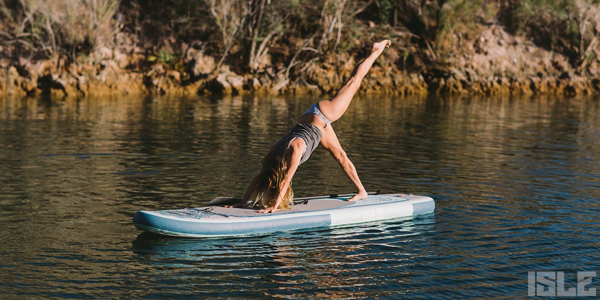 SUP yoga poses