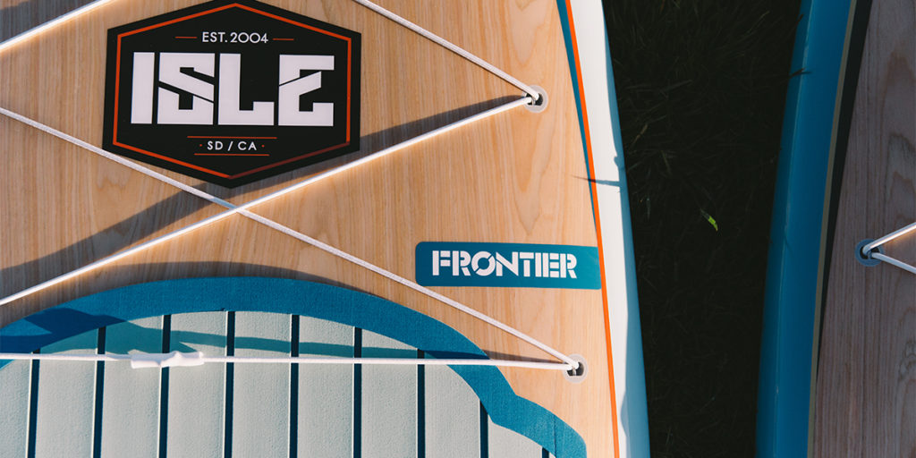 The Frontier paddle board