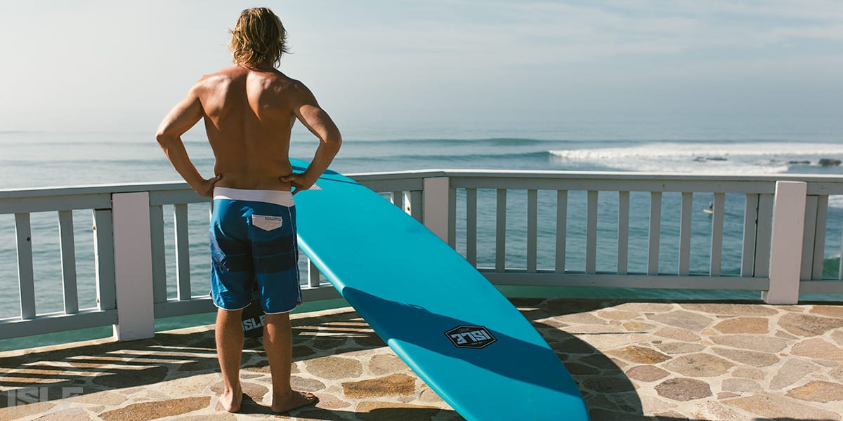 SUP surfing in Baja